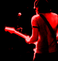 Glowing Guitar